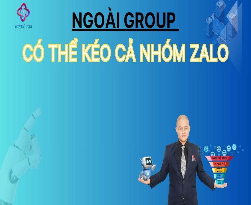 Ngoài Group Có Thể Kéo Cả Nhóm Zalo